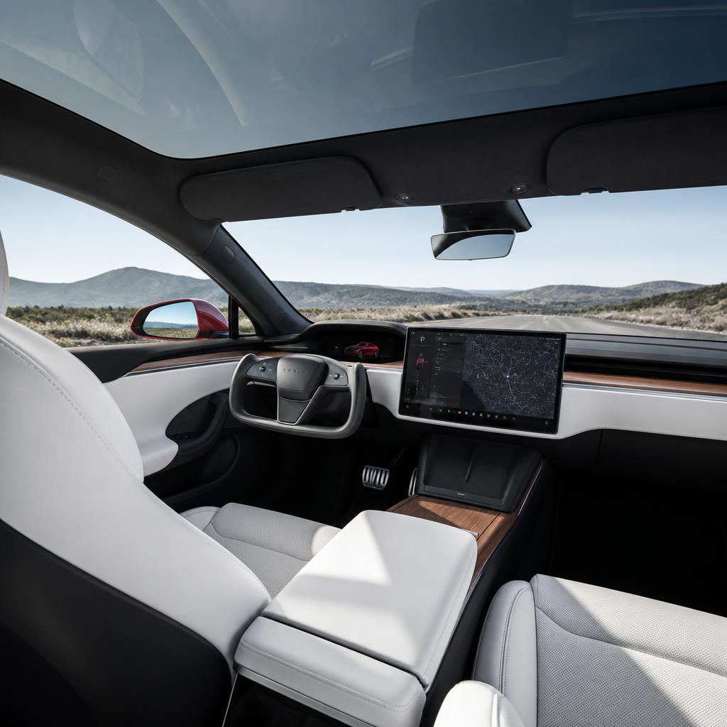 Tesla Model S interior