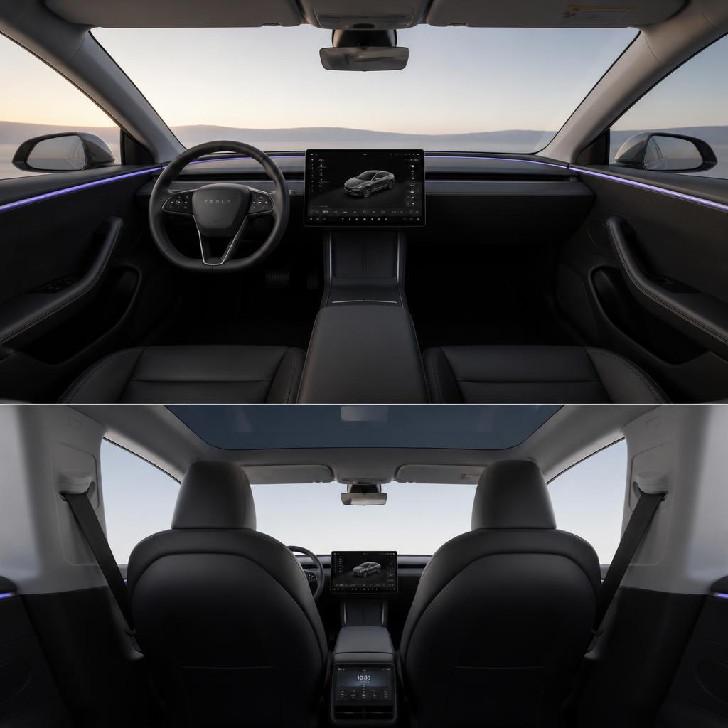 Tesla Model 3 interior