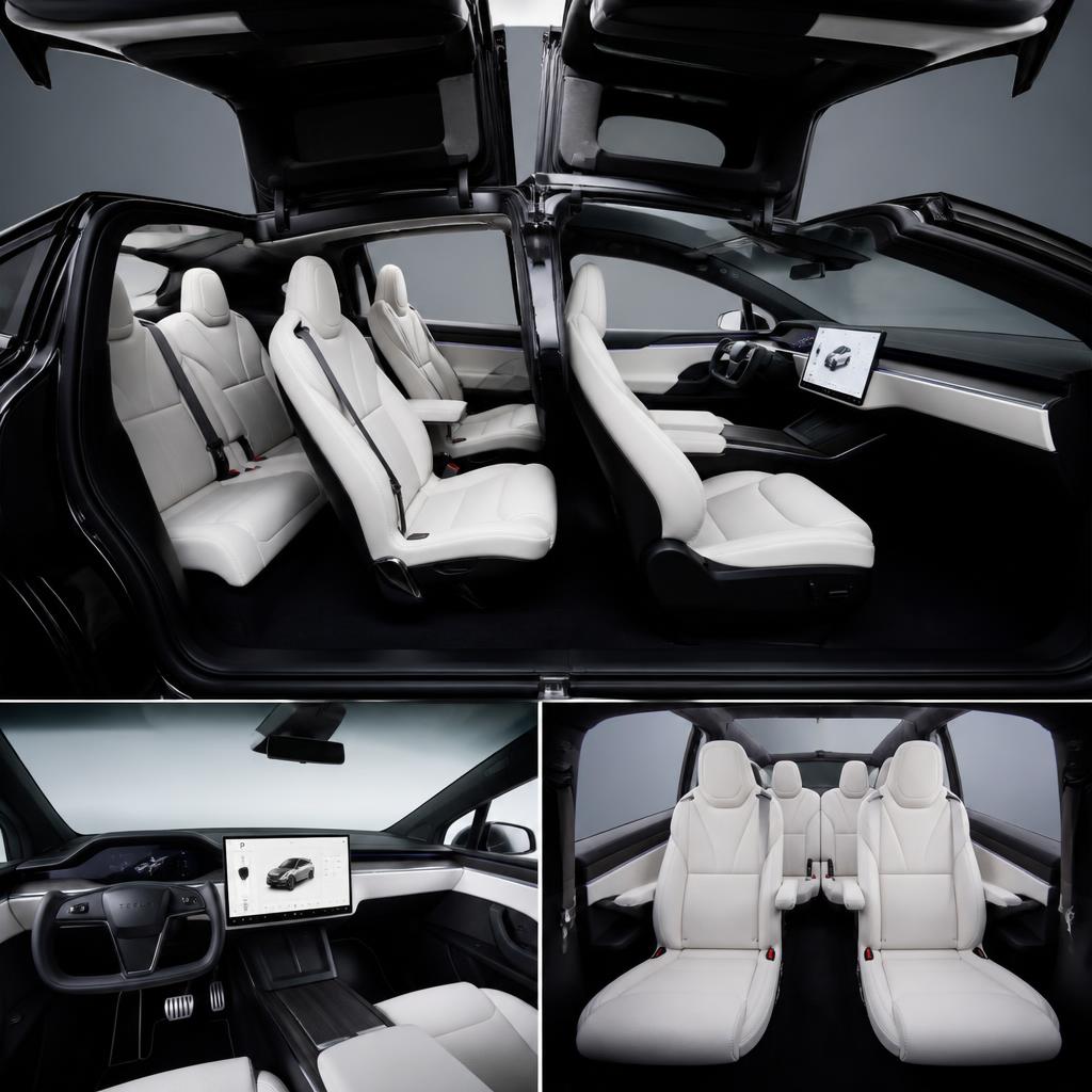 Tesla Model X interior
