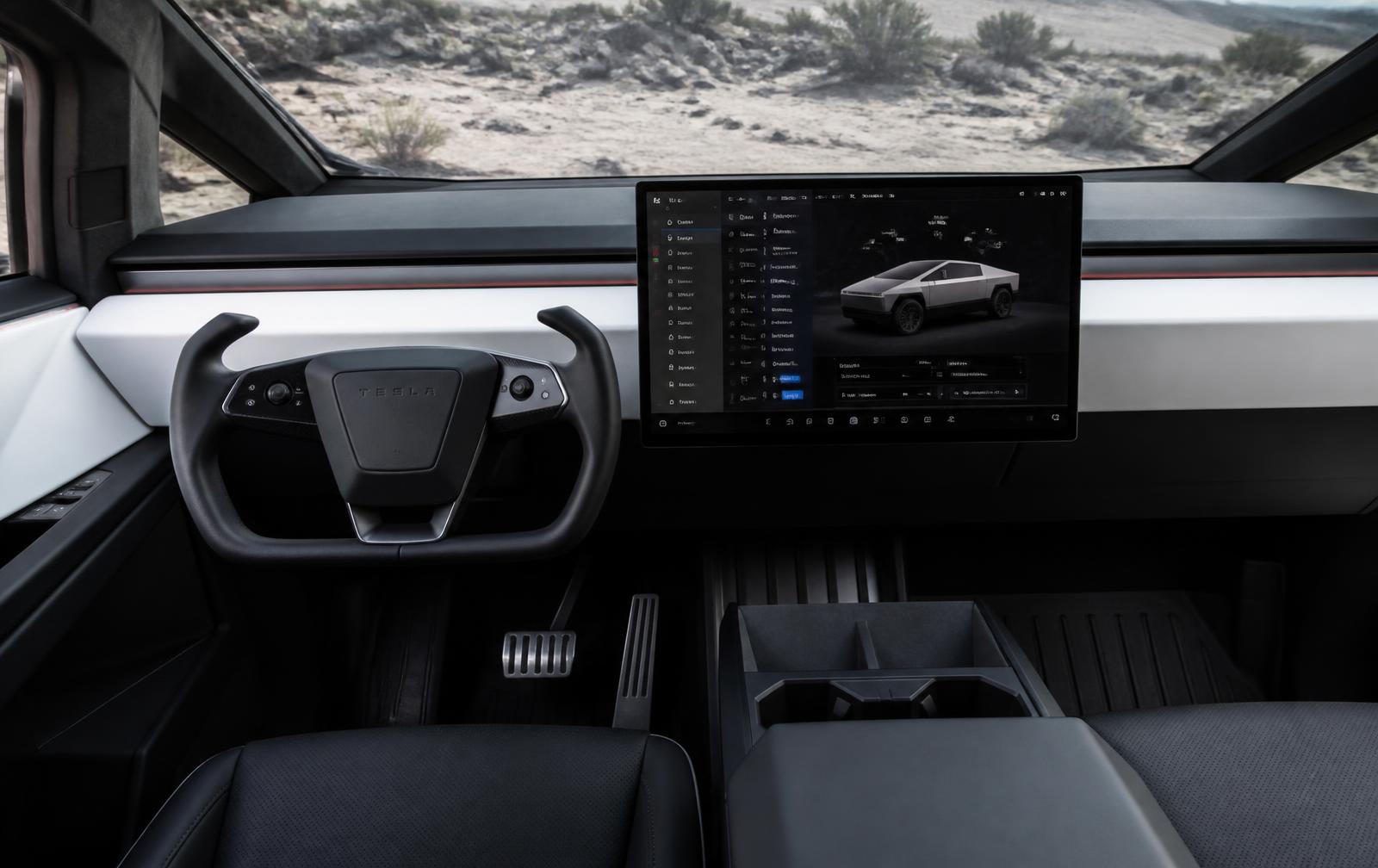 Tesla Cybertruck Interior 2