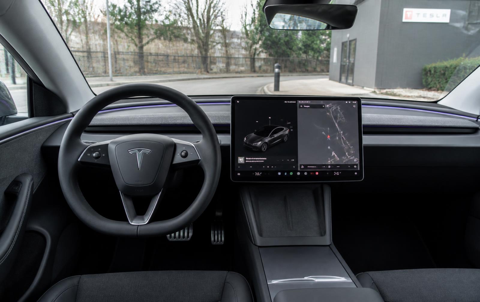 Tesla Model 3 Interior 2