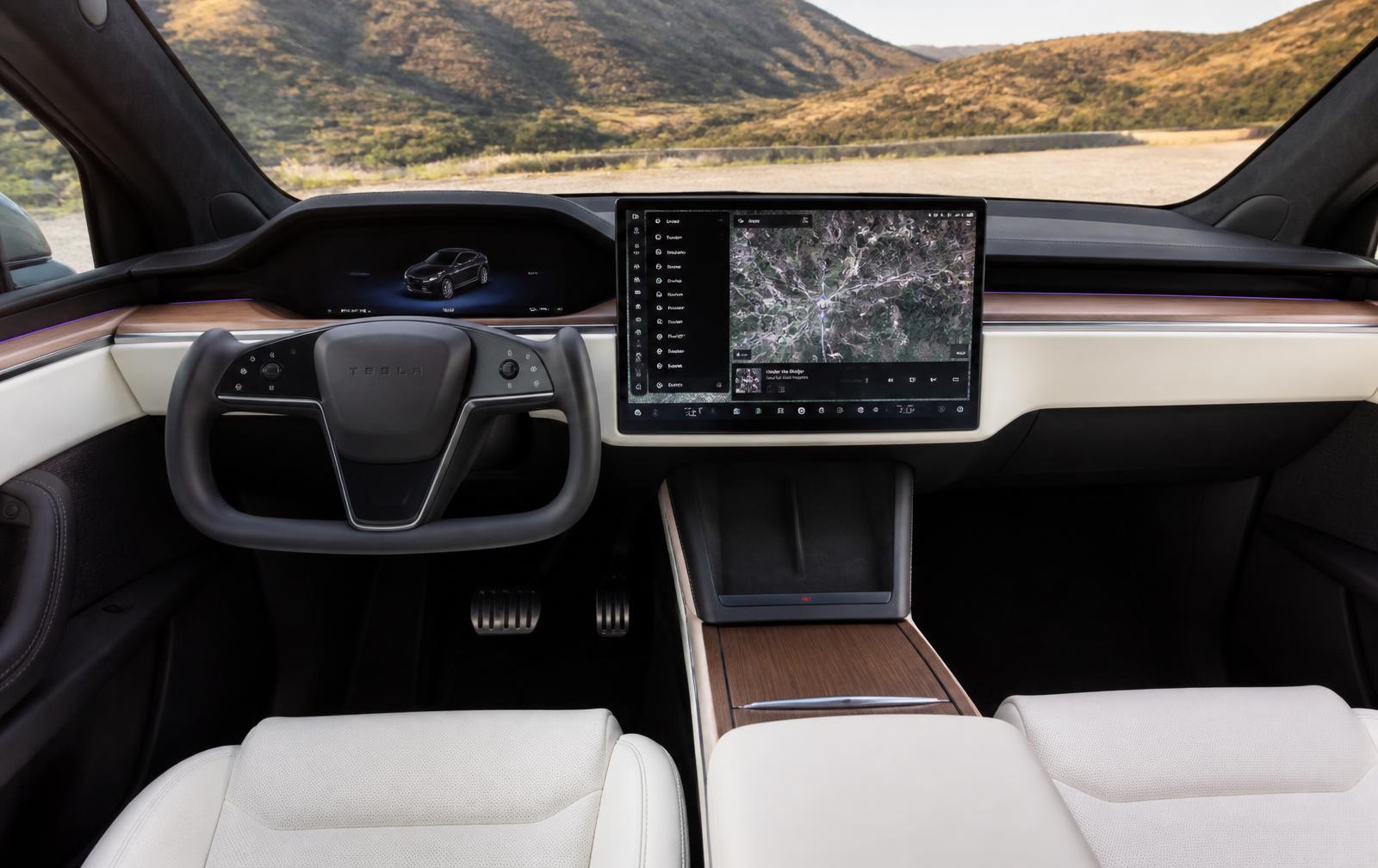 Tesla Model X Interior 2