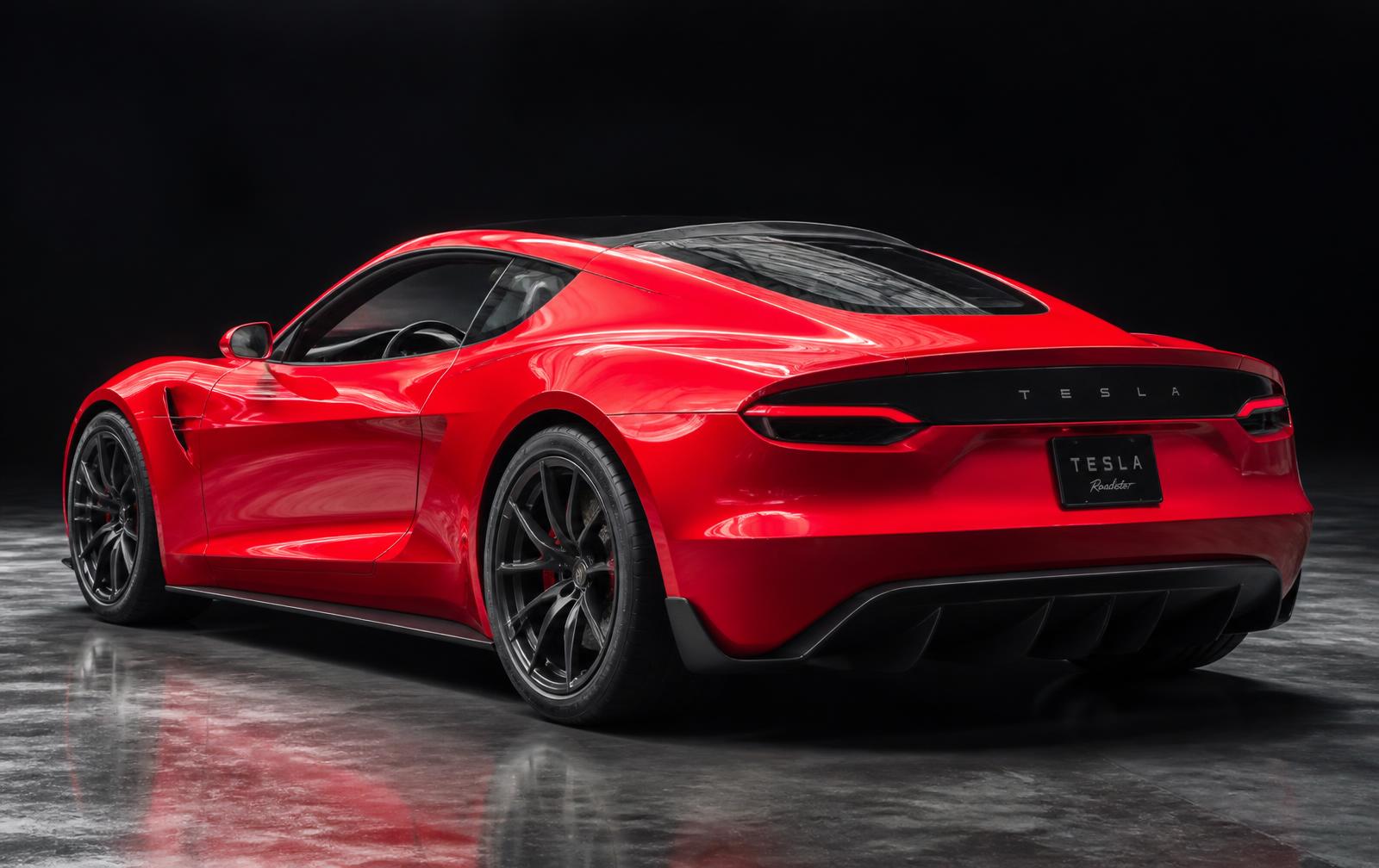 Tesla Roadster exterior view frame 3