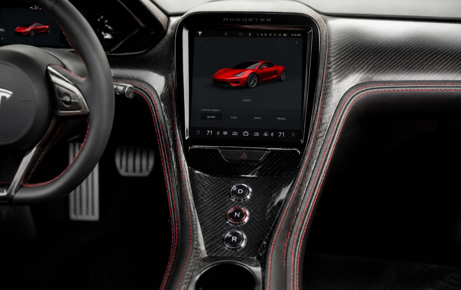 Tesla Roadster Interior 4