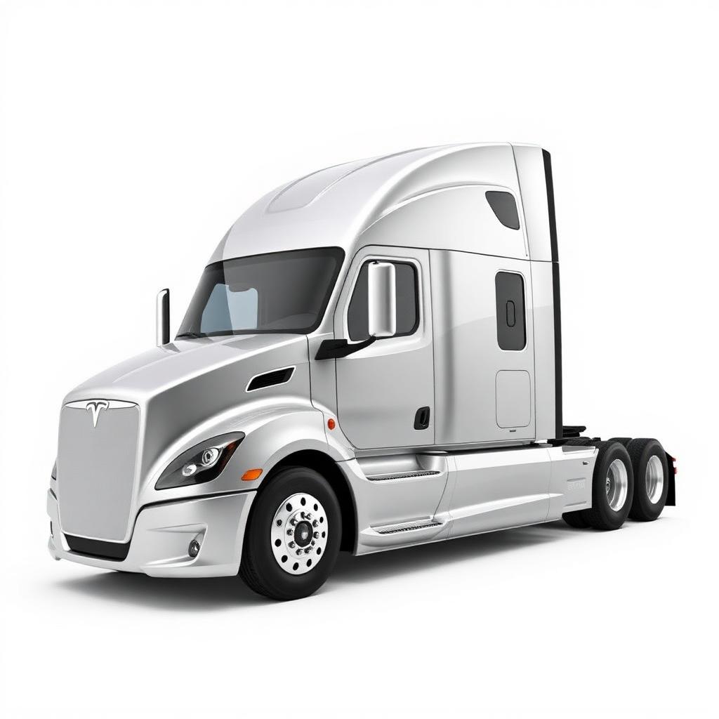 Tesla Semi exterior view frame 2